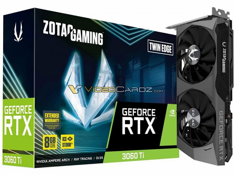 Как выглядят нереференсные версии GeForce RTX 3060 Ti? Рассматриваем новинки EVGA и Zotac