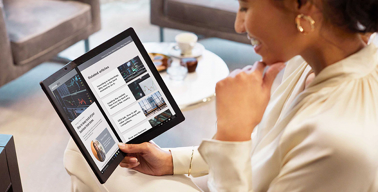 Первый в мире ноутбук с гибким складным экраном прибыл в Россию дороже двух новеньких MacBook Pro