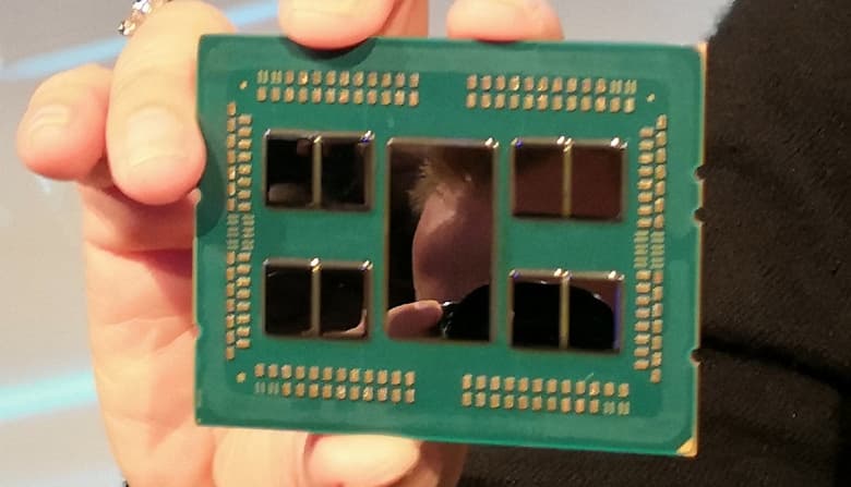 AMD продолжает поражать. Два 64-ядерных процессора нового поколения на «детской» частоте догоняют четыре топовых Xeon Platinum 8280L AMD продолжает поражать. Два 64-ядерных процессора нового поколения на «детской» частоте догоняют четыре топовых Xeon Platinum 8280L