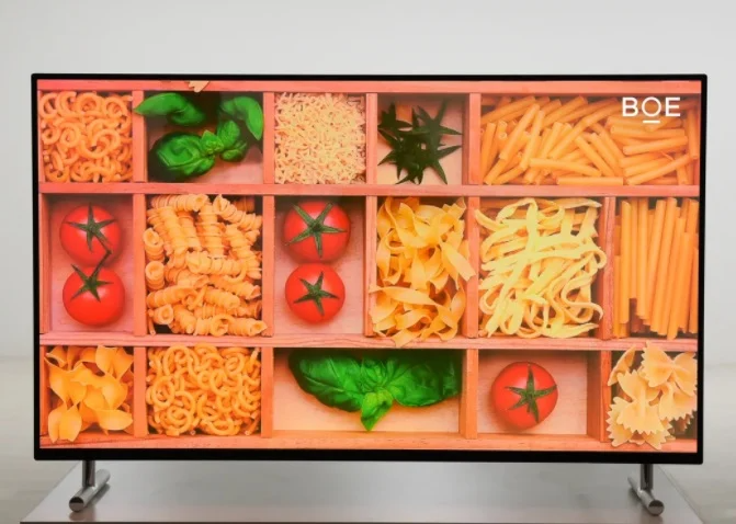 55″, AMQLED, 119% NTSC. BOE представила новый 4K-дисплей