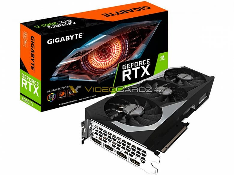 GeForce RTX 3060 Ti с тремя вентиляторами впервые позирует на рендерах GeForce RTX 3060 Ti с тремя вентиляторами впервые позирует на рендерах