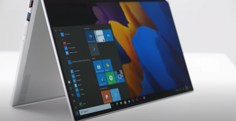 Samsung со стилусом, сканером отпечатков пальцев и новейшим процессором, но это не смартфон. Компания показала видео с Galaxy Book Flex2 5G