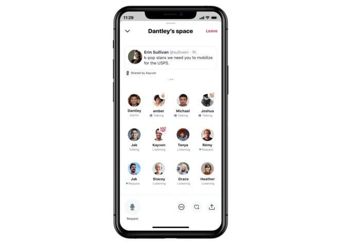 В Twitter начали тестировать голосовые чаты