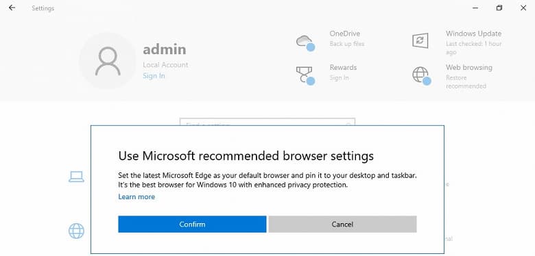 Пользователи Windows 10 увидят больше навязчивой рекламы Microsoft на полный экран