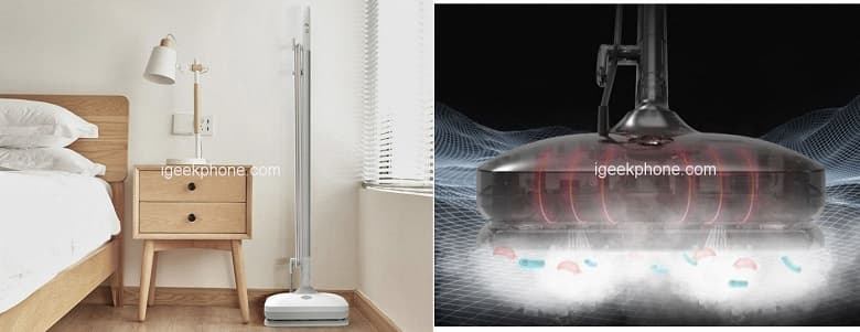 Представлена паровая электрическая швабра Xiaomi