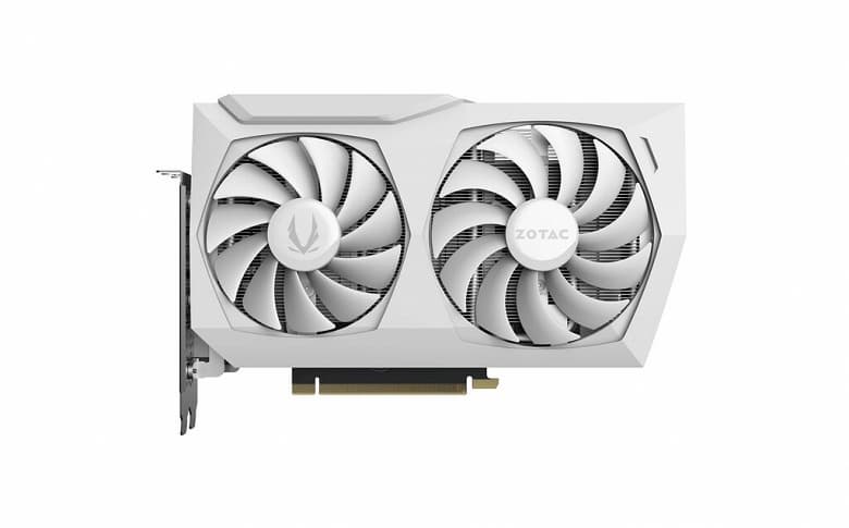 Видеокарты Zotac GeForce RTX 3080 Trinity и RTX 3070 Twin Edge выпущены в белом варианте