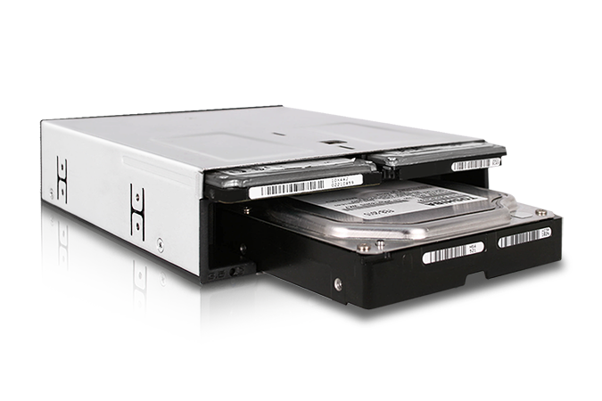 Док Icy Dock flexiDOCK MB095SP-B устанавливается в отсек типоразмера 5,25 дюйма