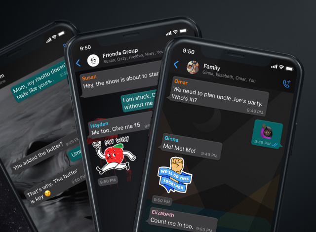 WhatsApp всерьёз взялся за стикеры и не только. Удобный поиск и индивидуальный фон для чатов