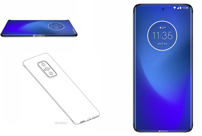 Потенциальный флагман Motorola со Snapdragon 888 на первых изображениях