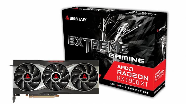 Представлена видеокарта Biostar Radeon RX 6900 XT (VA69T6AEP2)
