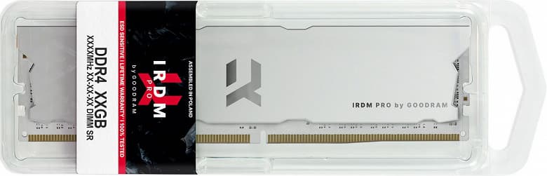 Модули памяти IRDM PRO DDR4-4000 окрашены в белый цвет