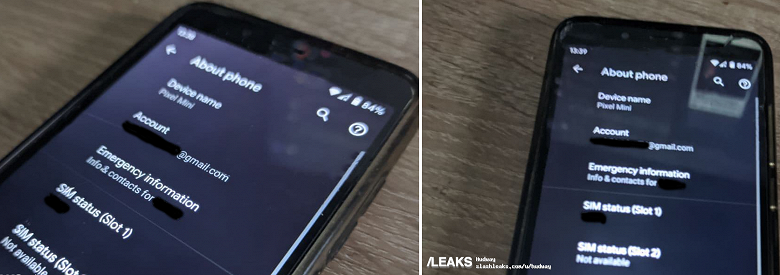 И это ответ Google на iPhone 12 Mini? Фотографии предполагаемого Google Pixel Mini