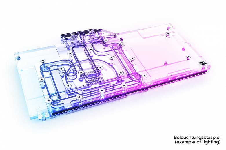 Водоблок Alphacool Eisblock Aurora Acryl GPX-N RTX 3080/3090 FTW3 оценен в 137 евро