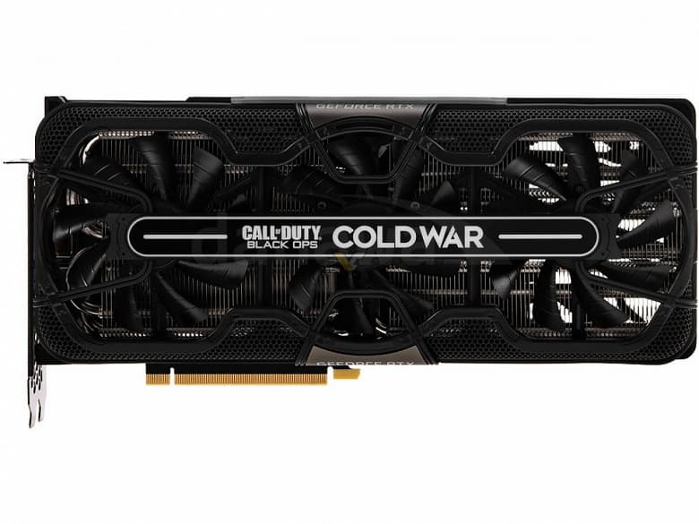 Представлены видеокарты Emtek GeForce RTX 3080 и RTX 3070 HV Black Monster COD Edition