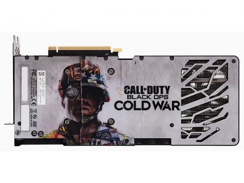 Представлены видеокарты Emtek GeForce RTX 3080 и RTX 3070 HV Black Monster COD Edition