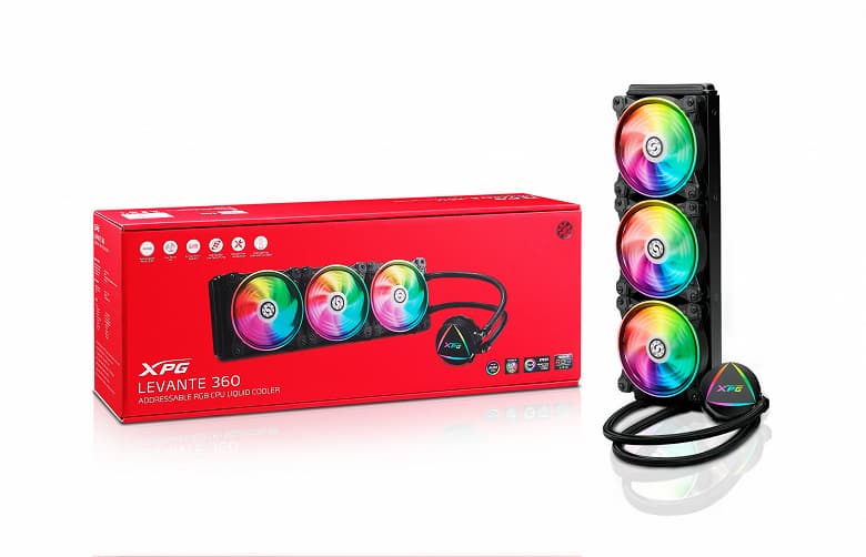 Система жидкостного охлаждения XPG Levante 360 основана на платформе Asetek 7-го поколения Система жидкостного охлаждения XPG Levante 360 основана на платформе Asetek 7-го поколения