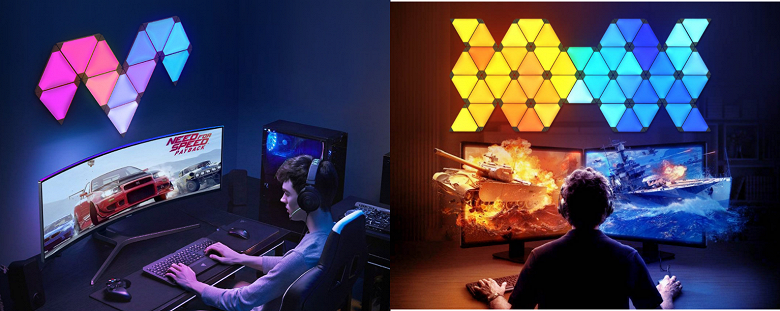 Новый светильник Xiaomi подстраивается под музыку и игры