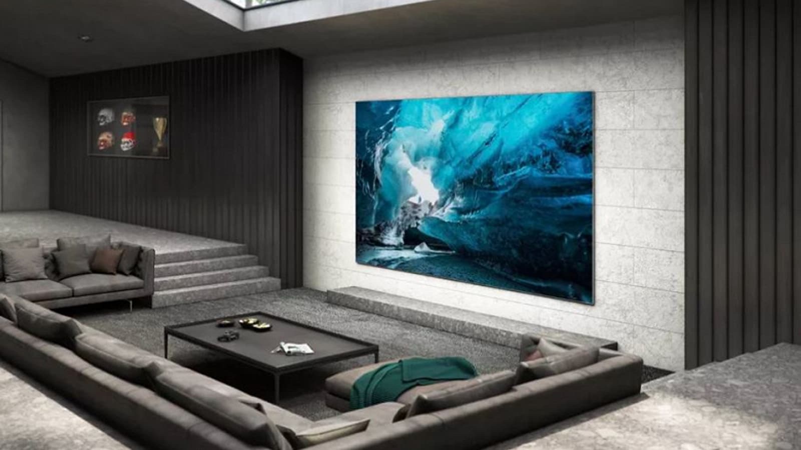 110 дюймов и полное отсутствие рамки. Samsung представила гигантский (и явно очень дорогой) телевизор 4K MicroLED TV