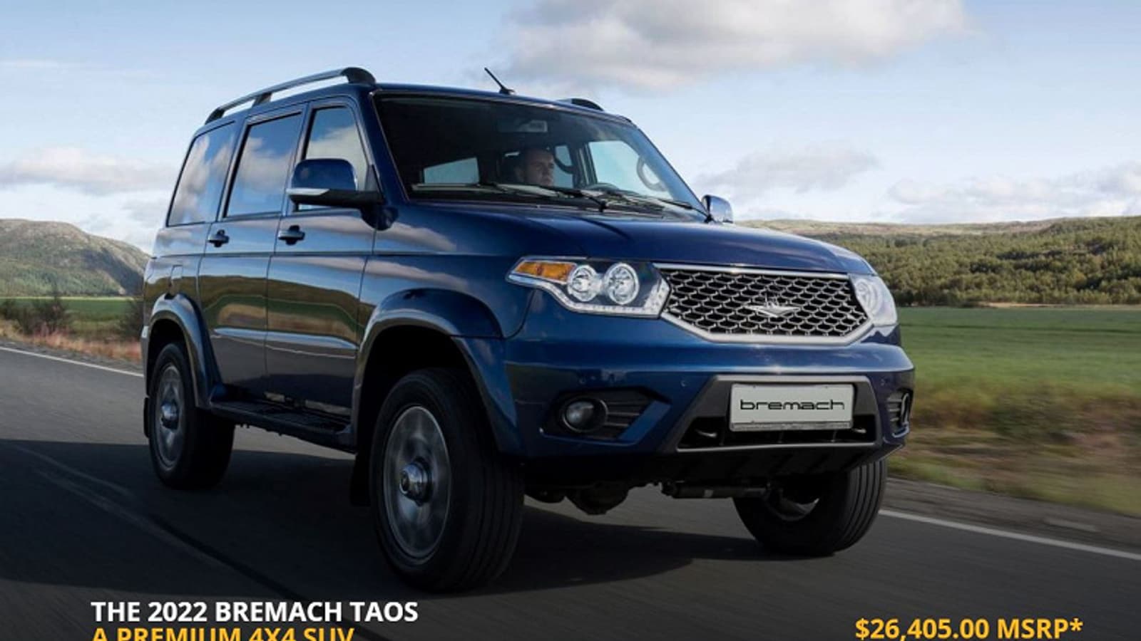 УАЗ собирается продавать внедорожник Патриот в США