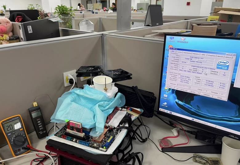 14-летний процессор Intel разогнали до 8,36 ГГц