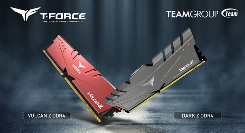 В линейки Team Group T-Force Vulcan Z и Dark Z вошли модули памяти DDR4 объемом 32 ГБ