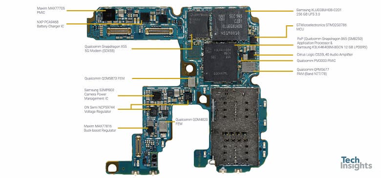 Вот сколько стоят компоненты Samsung Galaxy S20 Ultra