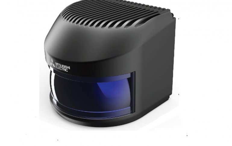 Специалисты Mitsubishi Electric создали компактный лидар с широким углом горизонтального сканирования для самоуправляемых транспортных средств