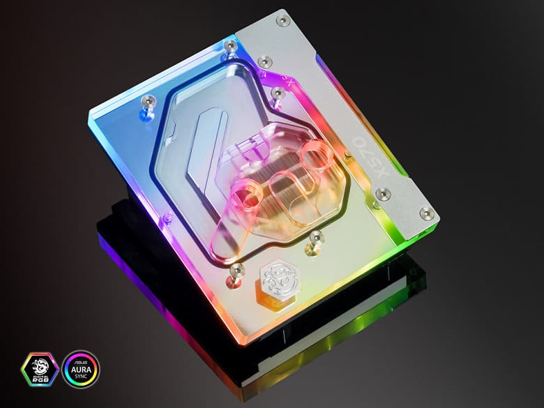 Bitspower предлагает моноблок для платы Asus ROG Crosshair VIII Impact X570