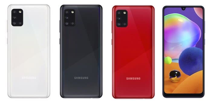 В России вышли недорогие смартфоны Samsung Galaxy A31 и Galaxy A41 с NFC