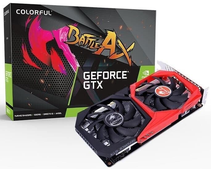 Компания Colorful представила три видеокарты на основе GeForce GTX 1650 GDDR6