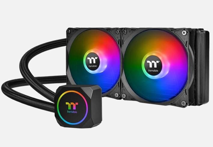 Серия систем жидкостного охлаждения Thermaltake TH ARGB включает две модели