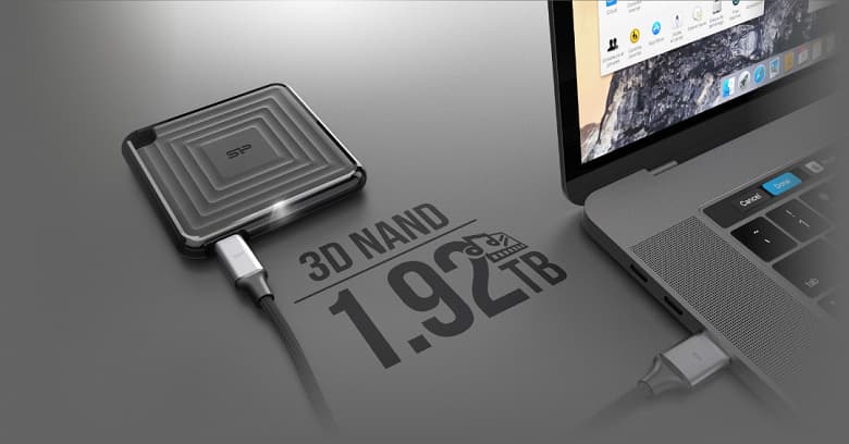 Silicon Power называет PC60 своим самым тонким портативным твердотельным накопителем