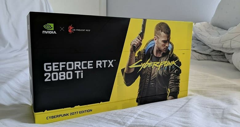 Видеокарту GeForce RTX 2080 Ti Cyberpunk 2077 Edition все еще можно купить, но это будет очень дорого Видеокарту GeForce RTX 2080 Ti Cyberpunk 2077 Edition все еще можно купить, но это будет очень дорого