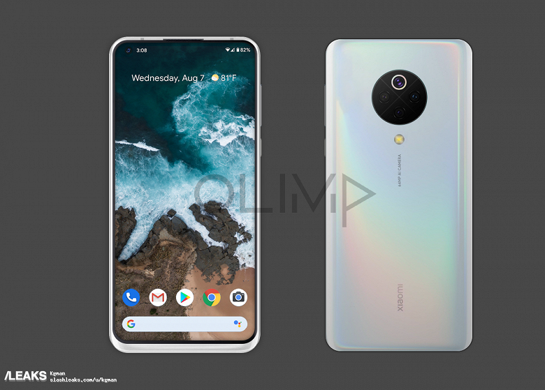Так может выглядеть потенциальный бестселлер Xiaomi Mi A4. Опубликован первый качественный неофициальный рендер