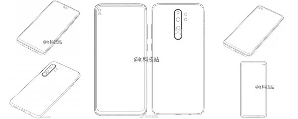 Так может выглядеть Redmi Note 9. Появились новые эскизы