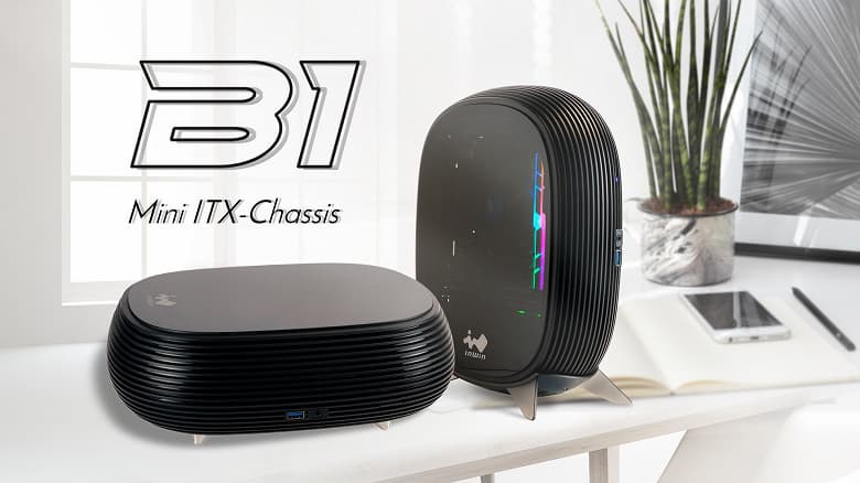 Корпус In Win B1 непривычной формы предназначен для мини-ПК Корпус In Win B1 непривычной формы предназначен для мини-ПК