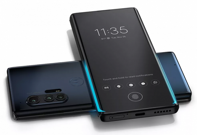 Представлен первый настоящий флагманский смартфон Motorola с «бесконечной гранью» Представлен первый настоящий флагманский смартфон Motorola с «бесконечной гранью»