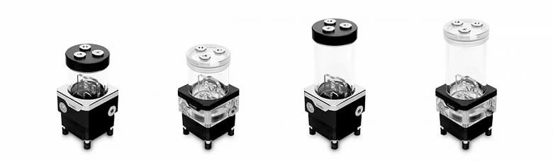 В агрегатах СЖО EK-Quantum Kinetic TBE 120 VTX используются помпы Quantum Line VTX