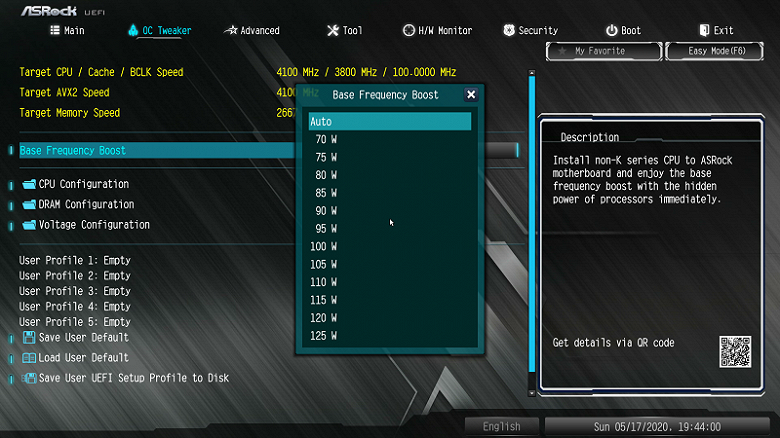 Разогнать неразгоняемое. Как работает функция ASRock BFB на примере Core i5-9400 Разогнать неразгоняемое. Как работает функция ASRock BFB на примере Core i5-9400