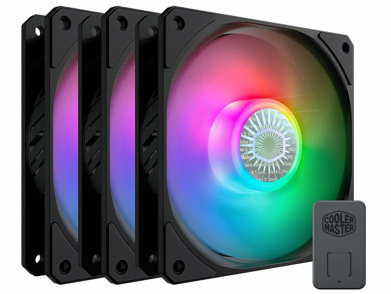 Представлены вентиляторы Cooler Master SickleFlow 120 с лопастями Air Balance