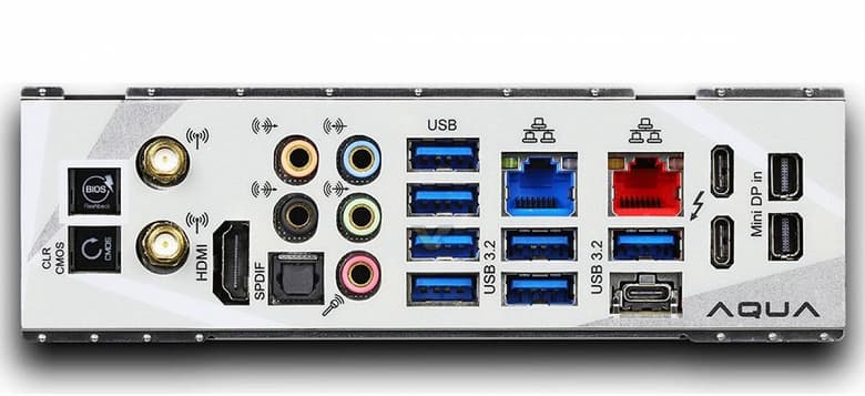 ASrock Z490 Aqua — флагманская системная плата с невероятным набором портов, которая перестанет быть актуальной уже в следующем году