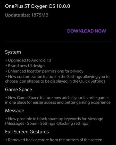 Древние «убийцы флагманов» OnePlus 5 и OnePlus 5T получили стабильную Android 10