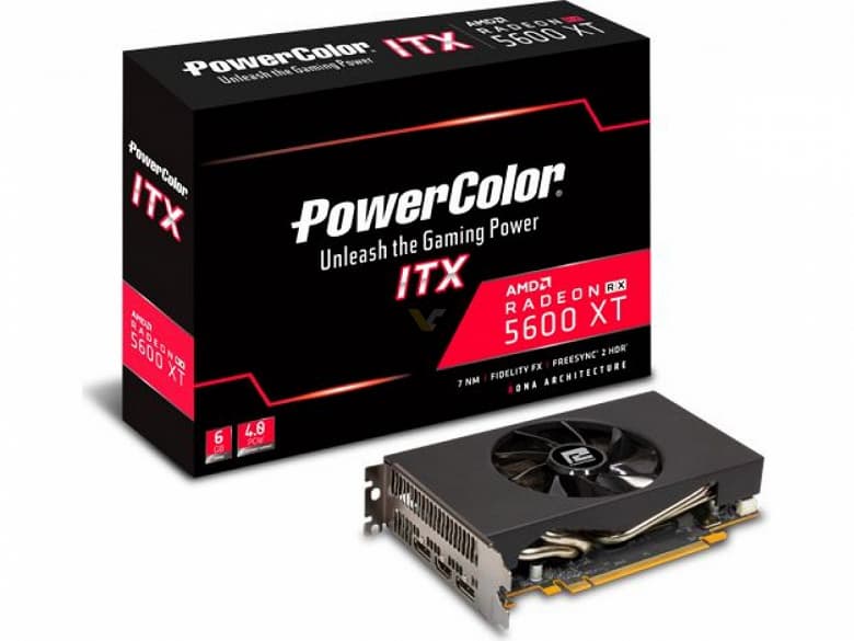 Одна из самых компактных моделей Radeon RX 5600 XT стала быстрее. PowerColor Radeon RX 5600 XT ITX получила новую память