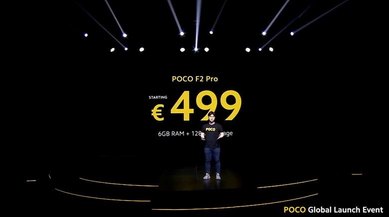 Snapdragon 865, экран Super AMOLED без вырезов, 64 Мп и 4700 мА·ч за 500 евро. Представлен убийца флагманов Poco F2 Pro