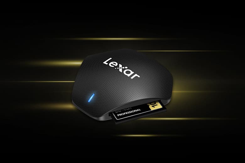 Картридер Lexar Professional Multi-Card 3-in-1 USB 3.1 Reader рассчитан на карты SD, microSD и CompactFlash