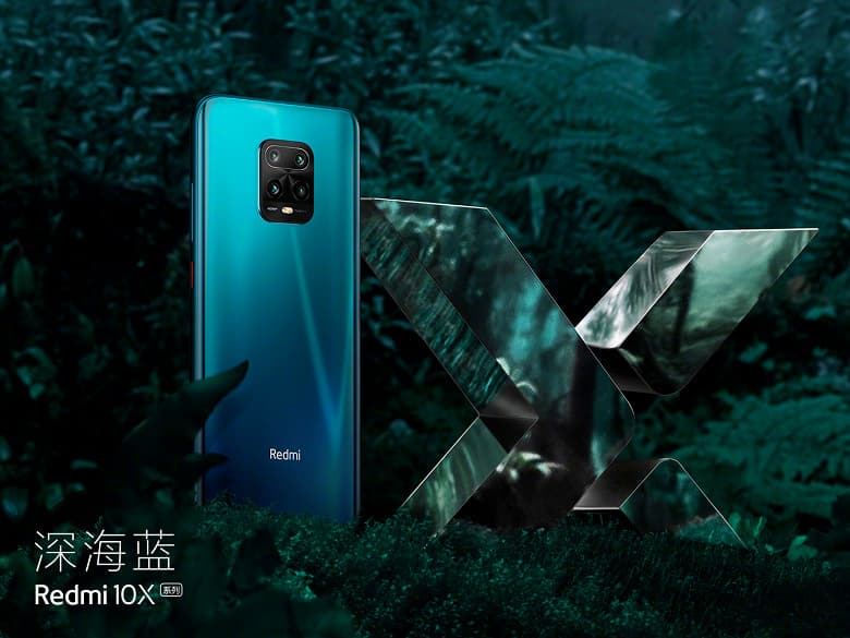 Redmi 10X на новых тизерах во всех четырех цветах и с аккумулятором большой емкости