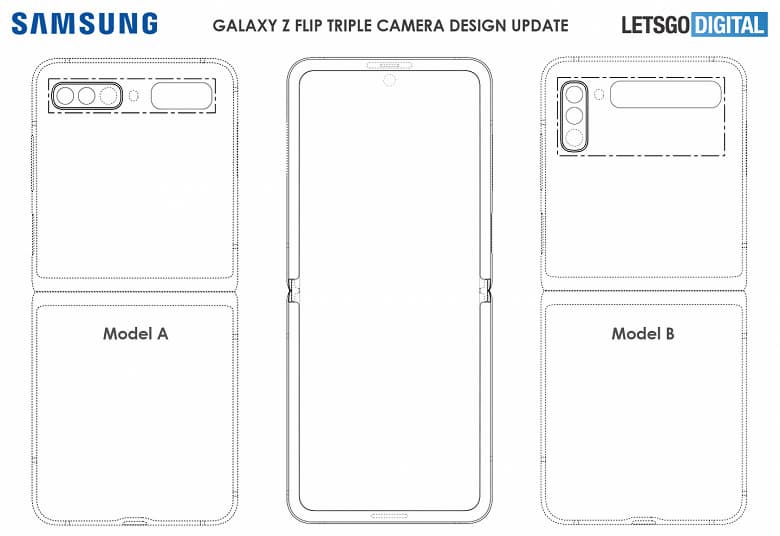 Новый Samsung Galaxy Z Flip получит такой дизайн