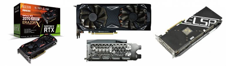 Представлены видеокарты ELSA GeForce RTX 2070 Super Erazor X и Super SAC