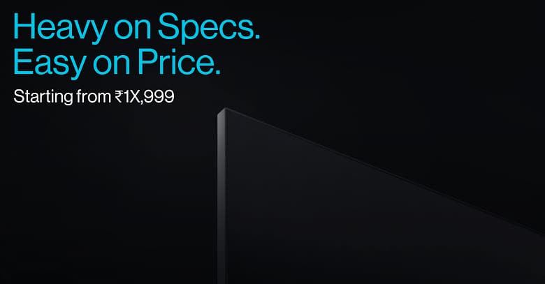 Размеры недорогих телевизоров OnePlus. Пользователям предлагают угадать цену