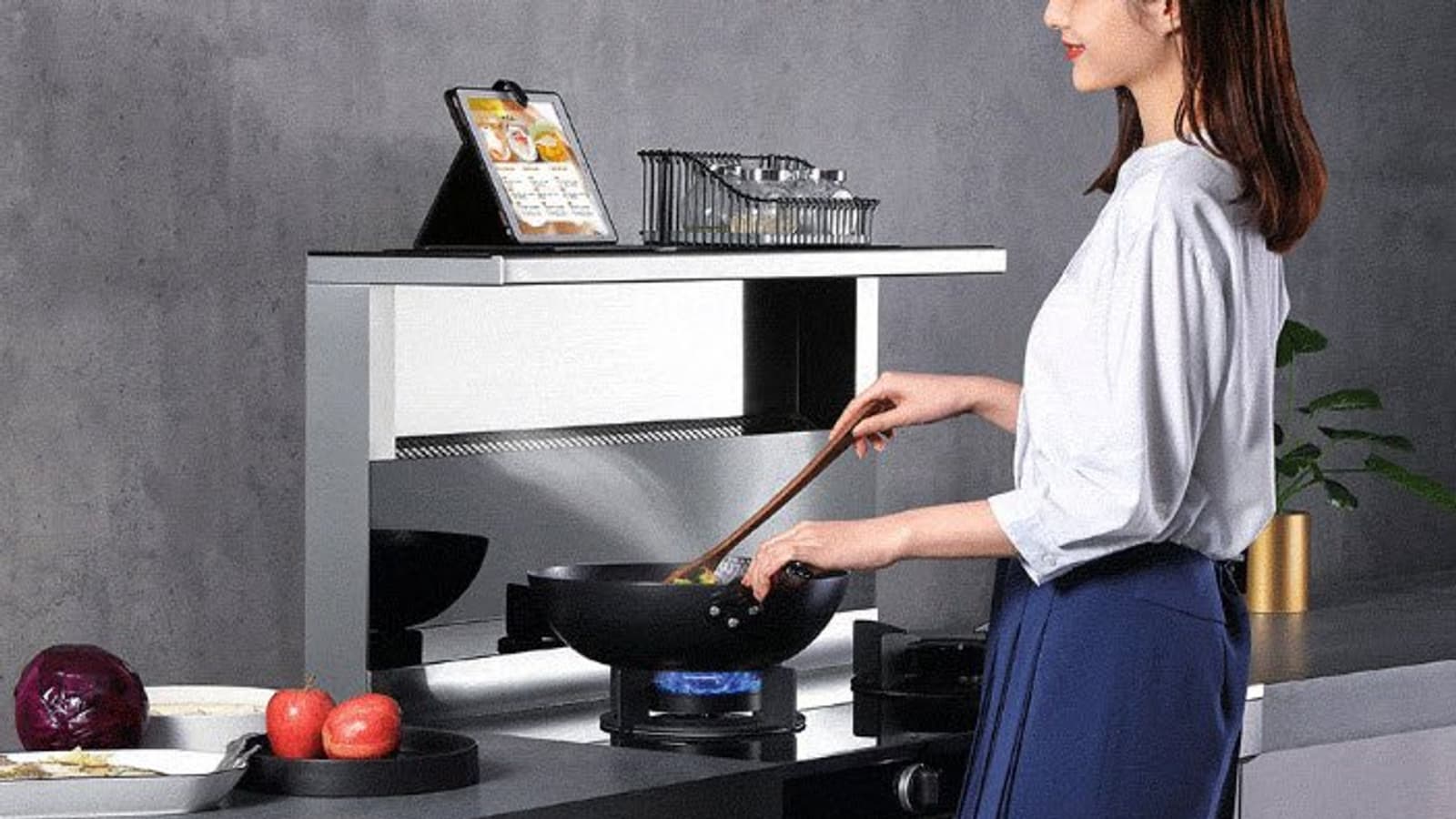 На Xiaomi Youpin появилась мечта хозяйки. Умная плита со встроенной вытяжкой, духовкой и пароваркой